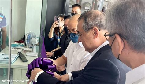 SC justices attend inauguration of new Makati Hall of .